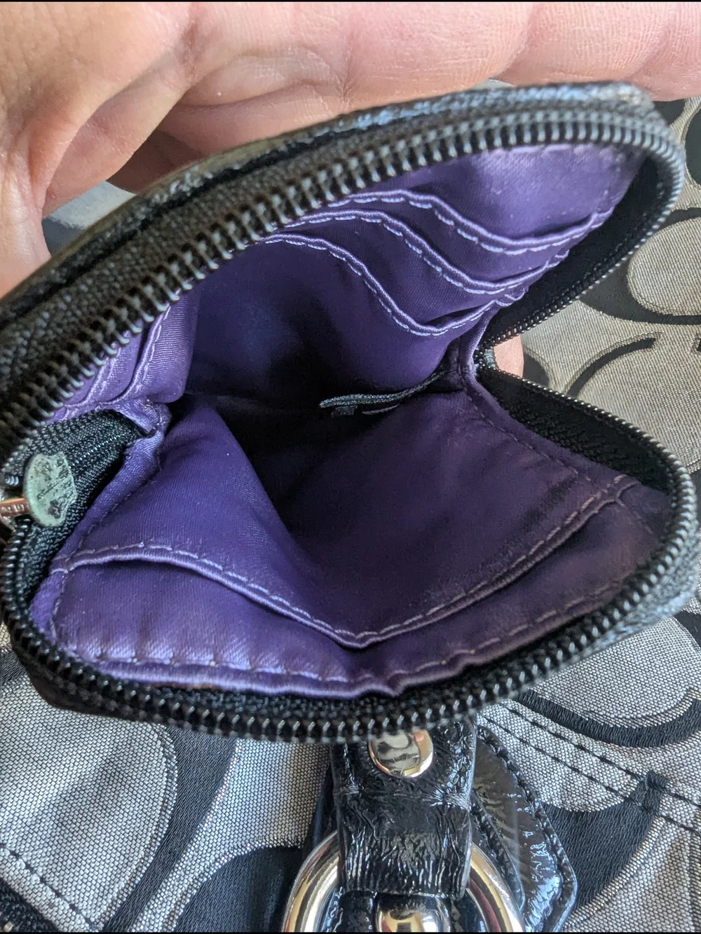 Coach poppy signature